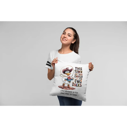 THIS TOWN 2 • DUCK • ENTE • Kissen 40x40 cm • Exklusivdesign • personalisiert