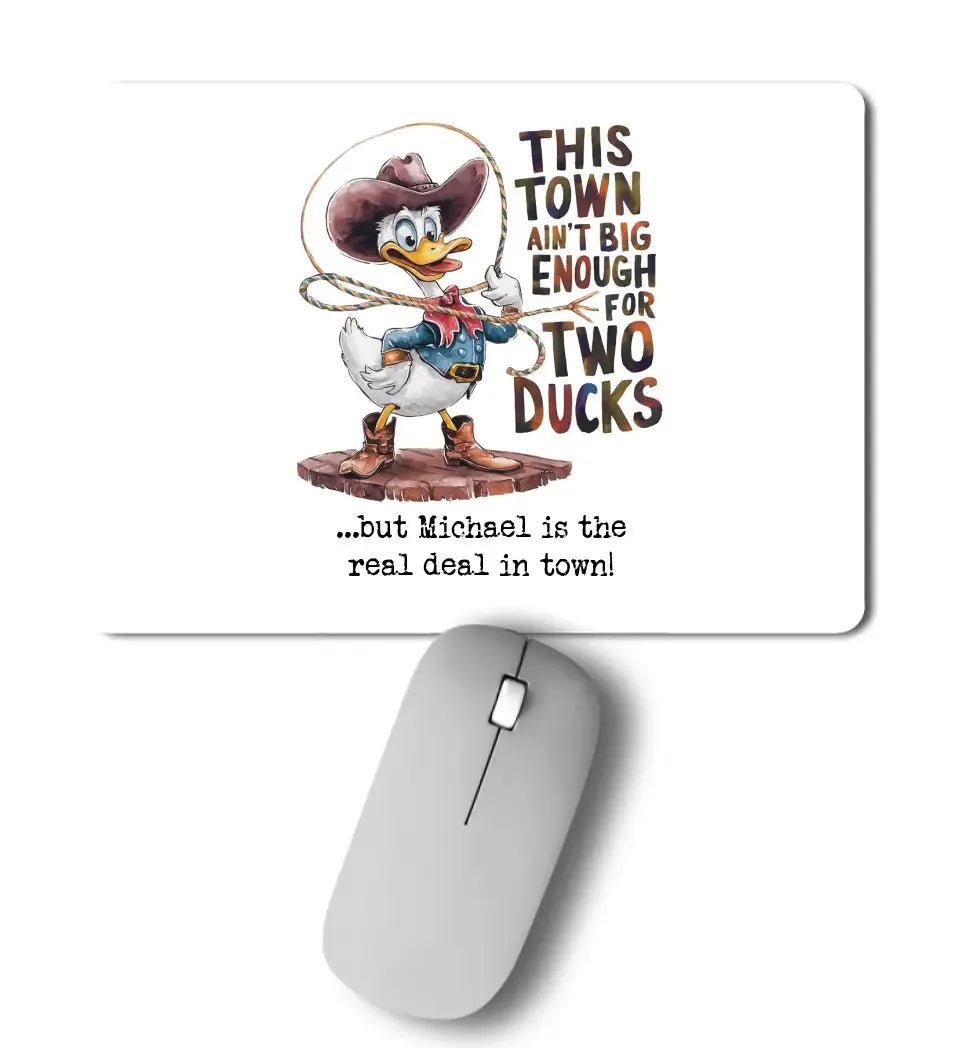 THIS TOWN 2 • DUCK • ENTE • Mousepad • Exklusivdesign • personalisiert von HalloGeschenk.de