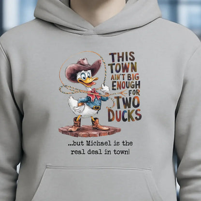 THIS TOWN 2 • DUCK • ENTE • Unisex Premium Hoodie XS-5XL aus Bio-Baumwolle für Damen & Herren • Exklusivdesign • personalisiert