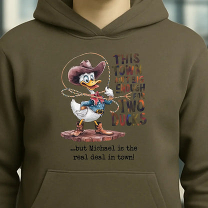 THIS TOWN 2 • DUCK • ENTE • Unisex Premium Hoodie XS-5XL aus Bio-Baumwolle für Damen & Herren • Exklusivdesign • personalisiert