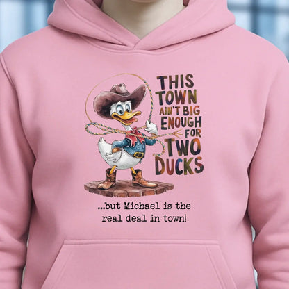 THIS TOWN 2 • DUCK • ENTE • Unisex Premium Hoodie XS-5XL aus Bio-Baumwolle für Damen & Herren • Exklusivdesign • personalisiert