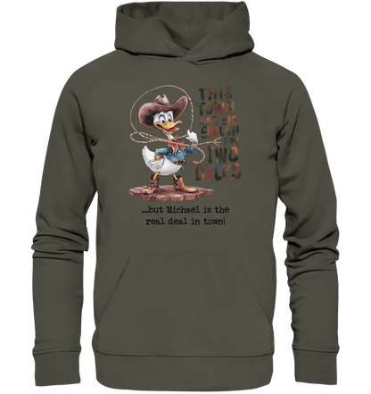 THIS TOWN 2 • DUCK • ENTE • Unisex Premium Hoodie XS - 5XL aus Bio - Baumwolle für Damen & Herren • Exklusivdesign • personalisiert von HalloGeschenk.de