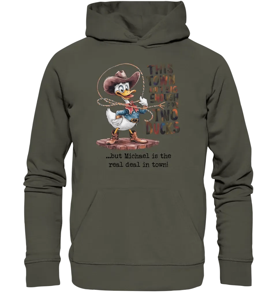 THIS TOWN 2 • DUCK • ENTE • Unisex Premium Hoodie XS - 5XL aus Bio - Baumwolle für Damen & Herren • Exklusivdesign • personalisiert von HalloGeschenk.de