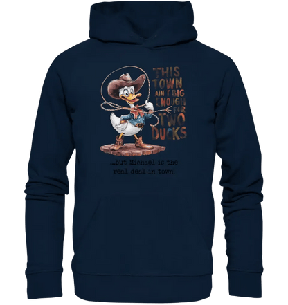 THIS TOWN 2 • DUCK • ENTE • Unisex Premium Hoodie XS - 5XL aus Bio - Baumwolle für Damen & Herren • Exklusivdesign • personalisiert von HalloGeschenk.de