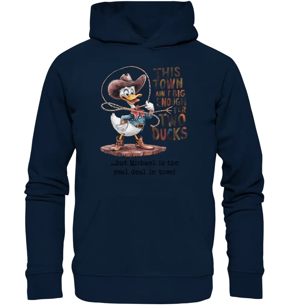 THIS TOWN 2 • DUCK • ENTE • Unisex Premium Hoodie XS - 5XL aus Bio - Baumwolle für Damen & Herren • Exklusivdesign • personalisiert von HalloGeschenk.de