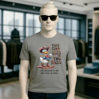 THIS TOWN 2 • DUCK • ENTE • Unisex Premium T-Shirt XS-5XL aus Bio-Baumwolle für Damen & Herren • Exklusivdesign • personalisiert