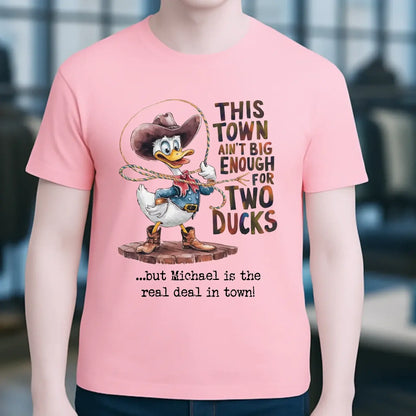 THIS TOWN 2 • DUCK • ENTE • Unisex Premium T-Shirt XS-5XL aus Bio-Baumwolle für Damen & Herren • Exklusivdesign • personalisiert