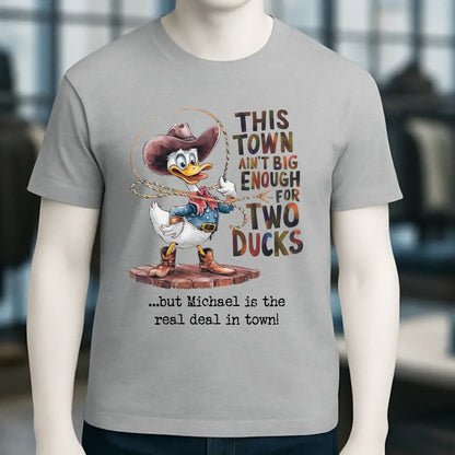 THIS TOWN 2 • DUCK • ENTE • Unisex Premium T-Shirt XS-5XL aus Bio-Baumwolle für Damen & Herren • Exklusivdesign • personalisiert