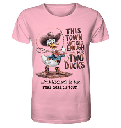 THIS TOWN 2 • DUCK • ENTE • Unisex Premium T-Shirt XS - 5XL aus Bio - Baumwolle für Damen & Herren • Exklusivdesign • personalisiert von HalloGeschenk.de