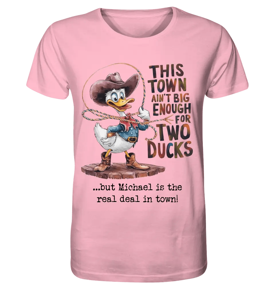 THIS TOWN 2 • DUCK • ENTE • Unisex Premium T-Shirt XS - 5XL aus Bio - Baumwolle für Damen & Herren • Exklusivdesign • personalisiert von HalloGeschenk.de