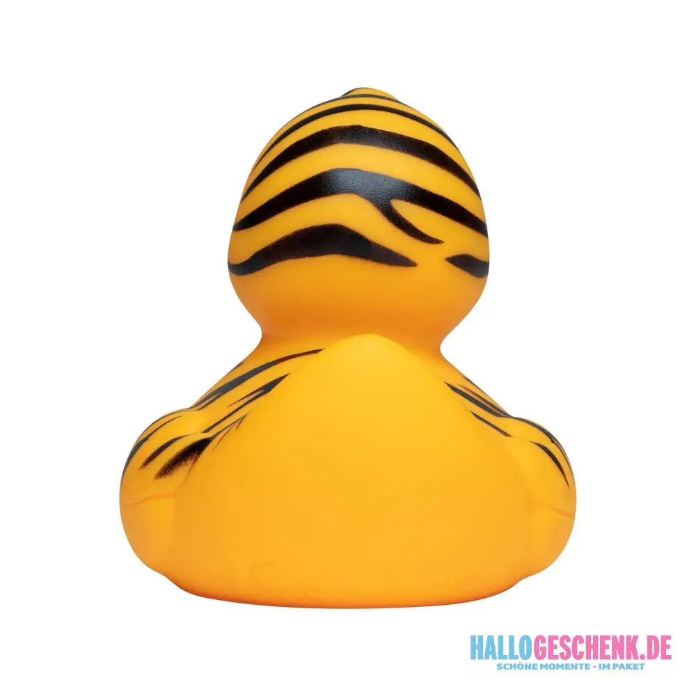 Tiger Tigerstreifen Ente Quietsche-Ente / Badeente