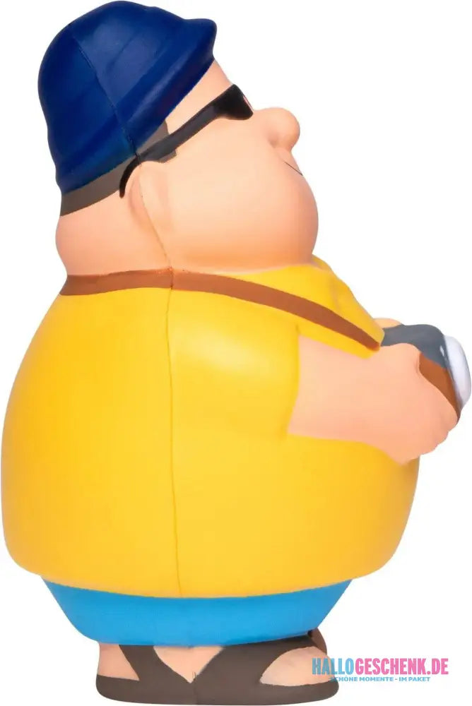 Touri Bert mit Fotokamera Anti-Stress-Quetsch-Figur