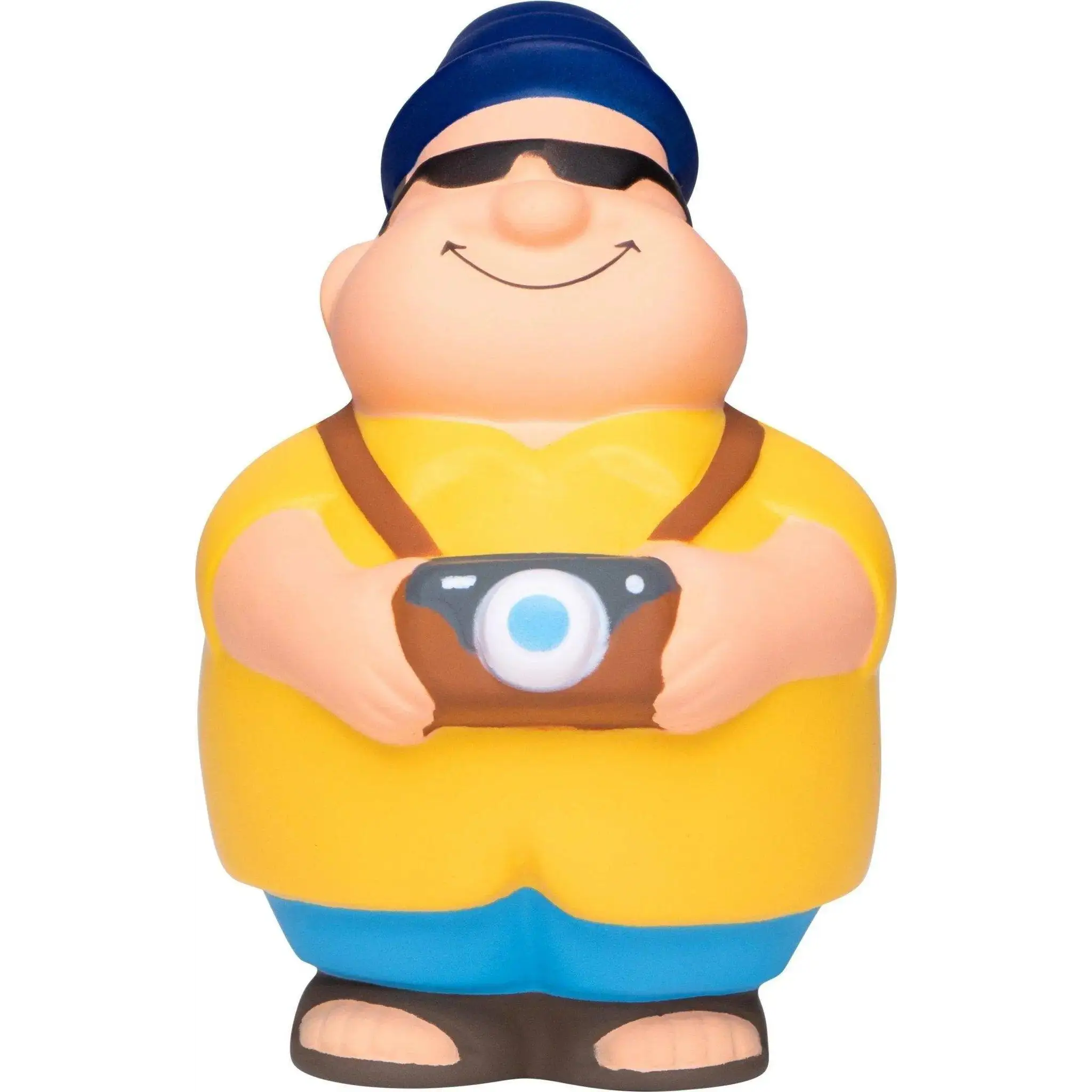 Touri Bert mit Fotokamera Anti-Stress-Quetsch-Figur