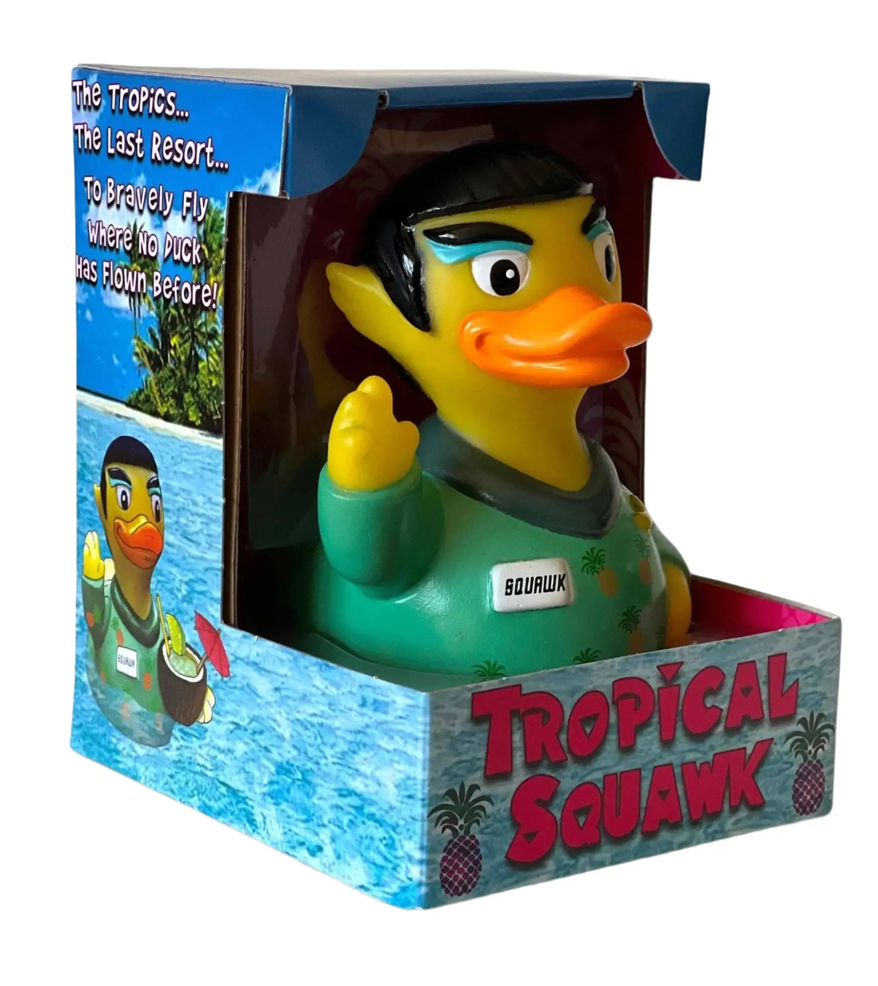 Tropical Squawk • Gummiente in limitierter Auflage • offizielles Produkt von CelebriDucks