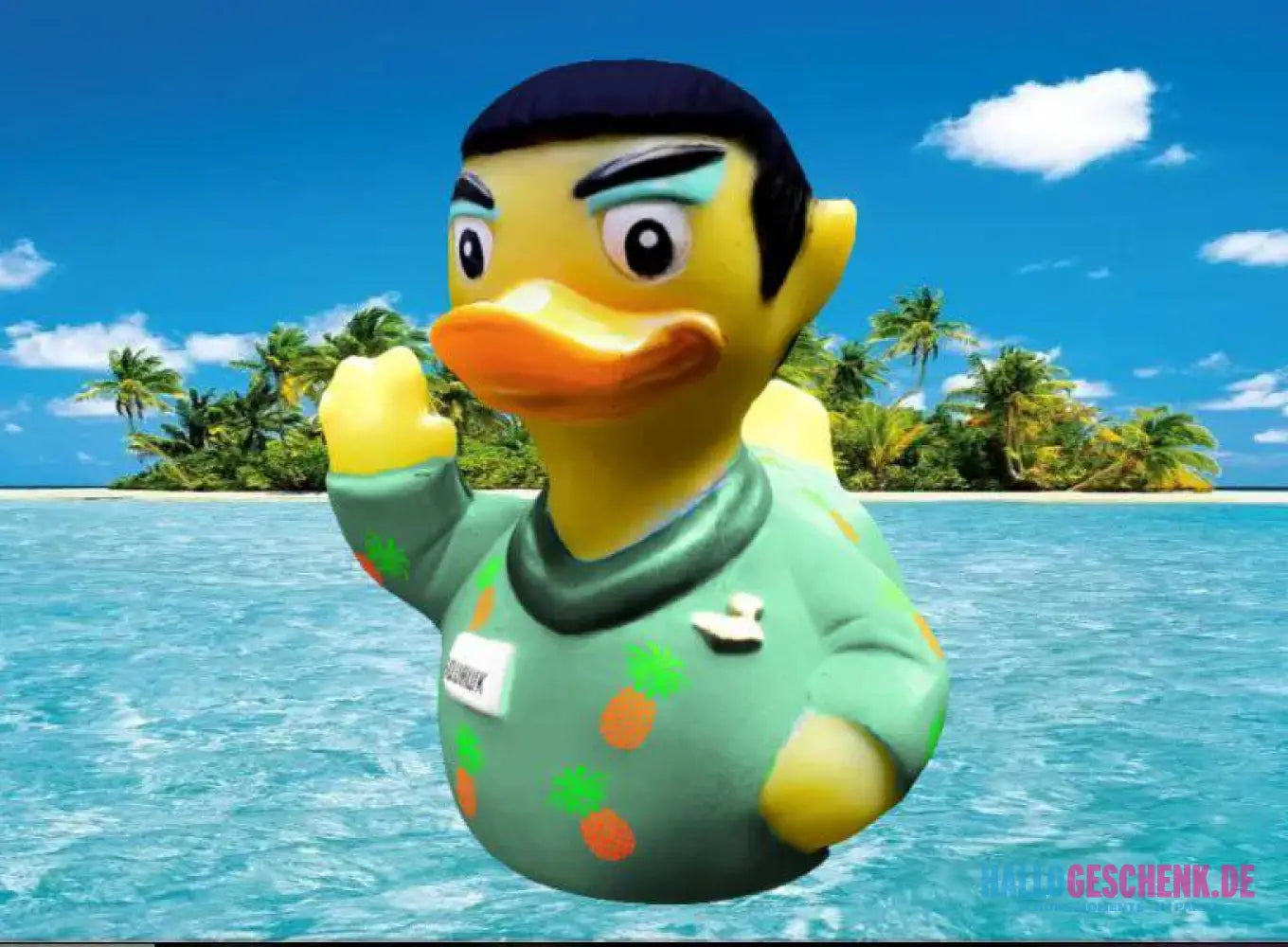 Tropical Squawk • Gummiente in limitierter Auflage • offizielles Produkt von CelebriDucks