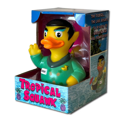 Tropical Squawk • Gummiente in limitierter Auflage • offizielles Produkt von CelebriDucks