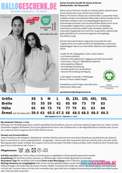 Vegas Girls • 1-3 Frauen • mit Wunschtext • Unisex Hoodie für Damen & Herren • Bio • personalisiert - Customizer