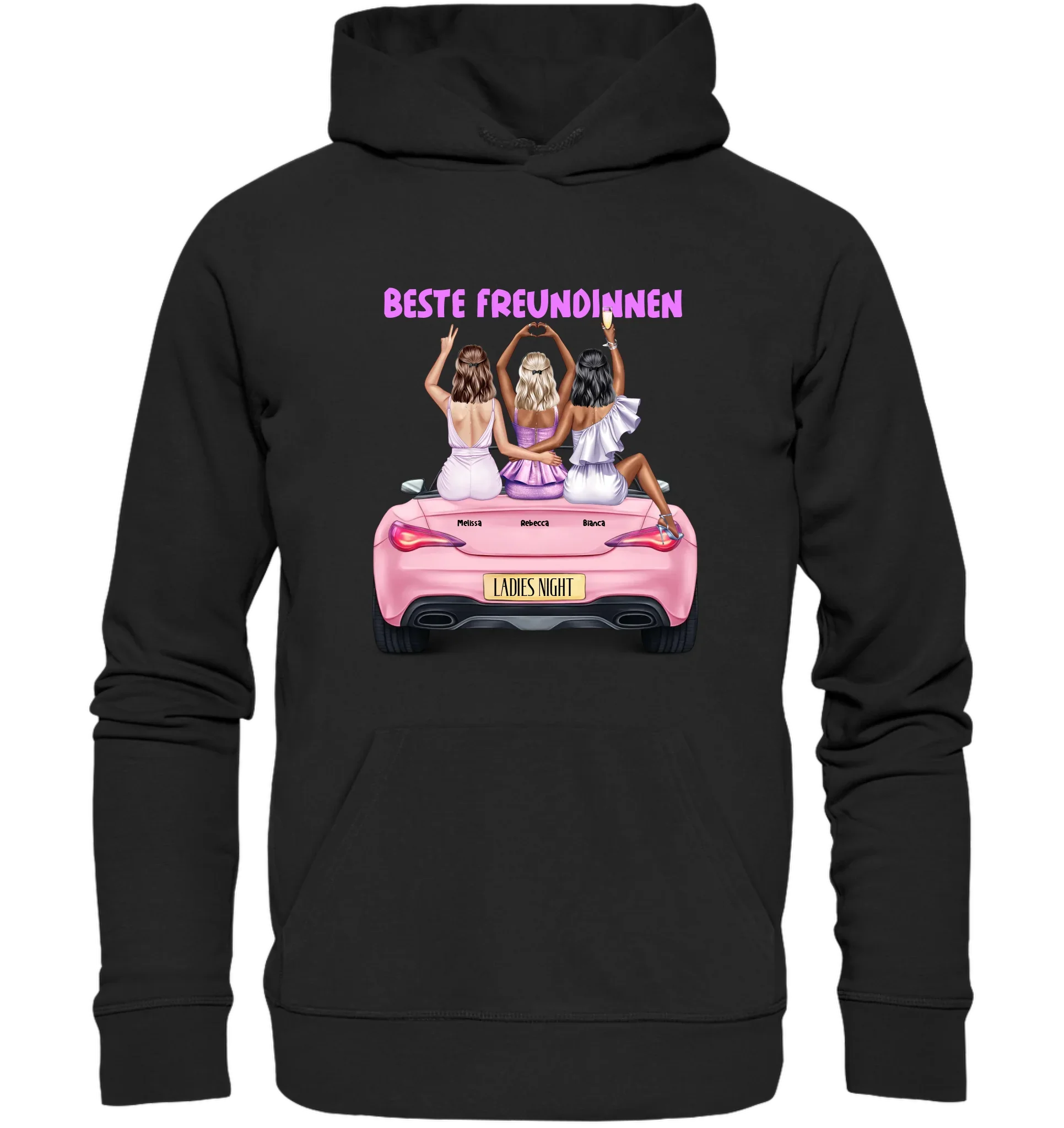 Vegas Girls: 1-3 Girls • mehrere Artikel • ’Statement-Collection’ • Wunschtext • personalisierte Figuren - Unisex