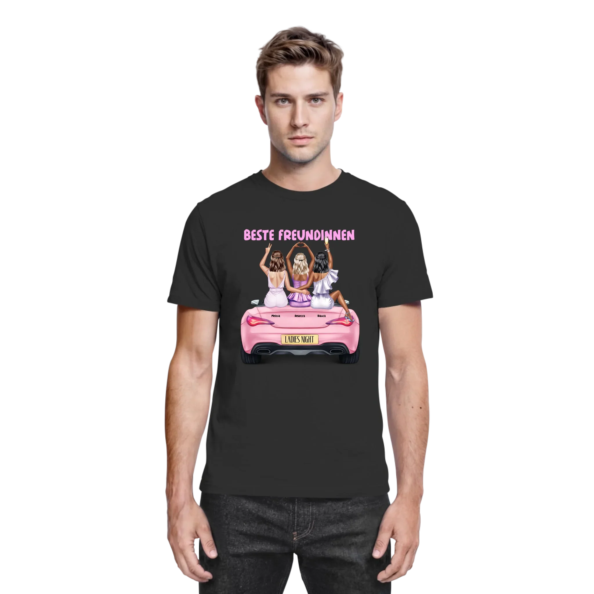 Vegas Girls: 1-3 Girls • mehrere Artikel • ’Statement-Collection’ • Wunschtext • personalisierte Figuren