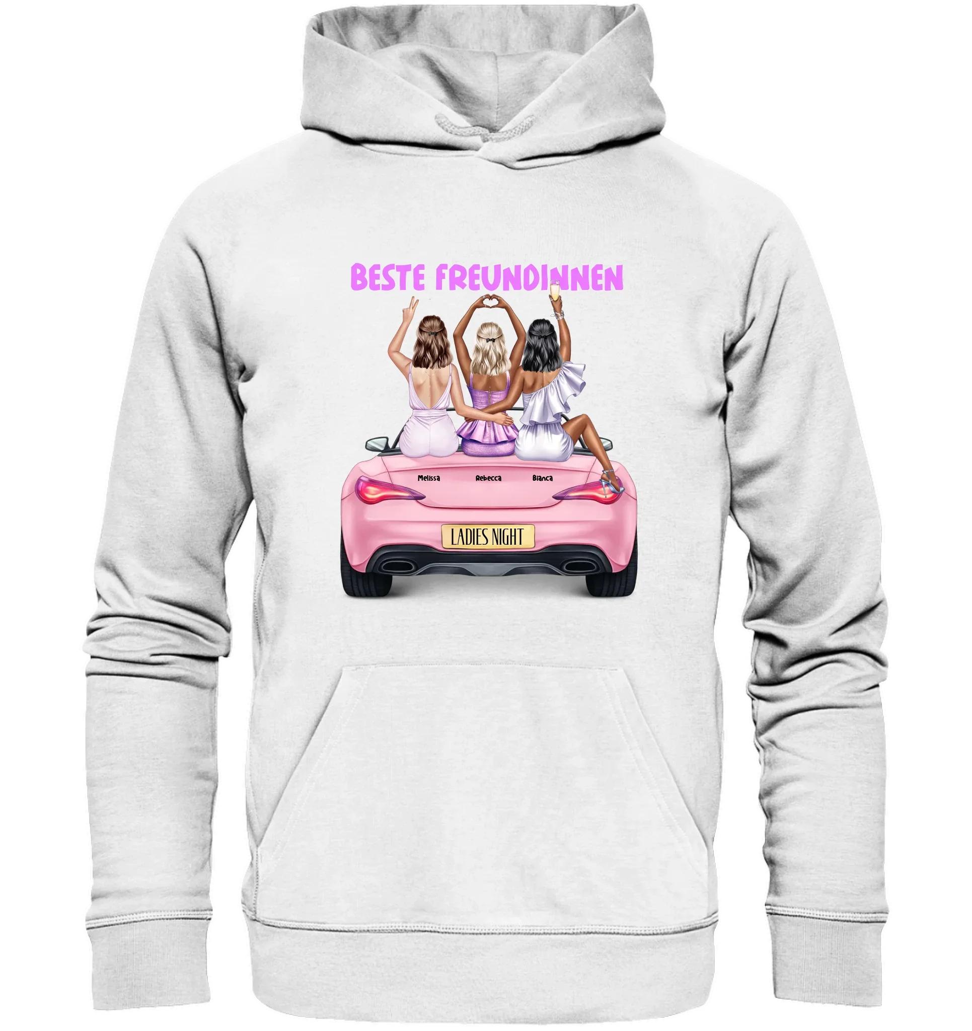 Vegas Girls: 1-3 Girls • mehrere Artikel • ’Statement-Collection’ • Wunschtext • personalisierte Figuren - Unisex