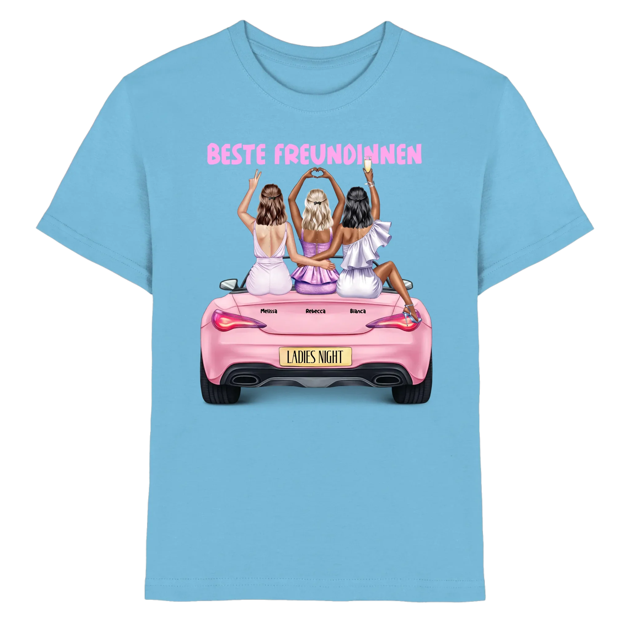 Vegas Girls: 1-3 Girls • mehrere Artikel • ’Statement-Collection’ • Wunschtext • personalisierte Figuren - Premium