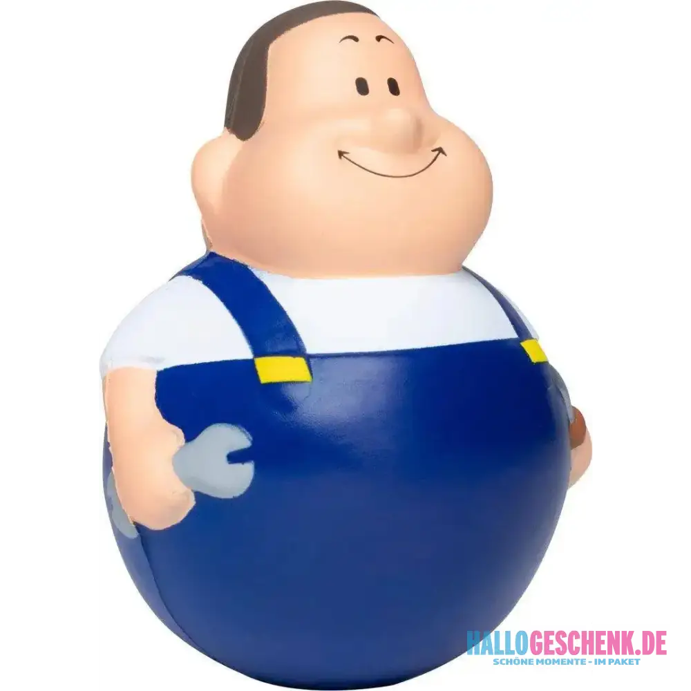 Wackel Schrauber Bert Anti-Stress-Quetsch-Figur mit Magnet