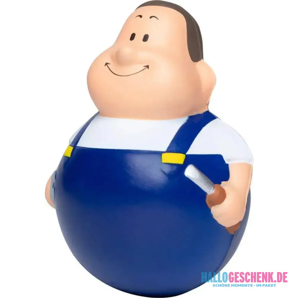 Wackel Schrauber Bert Anti-Stress-Quetsch-Figur mit Magnet