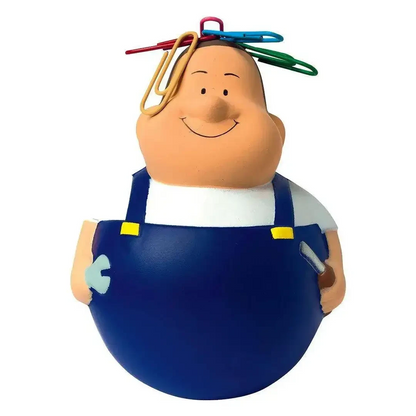Wackel Schrauber Bert Anti-Stress-Quetsch-Figur mit Magnet