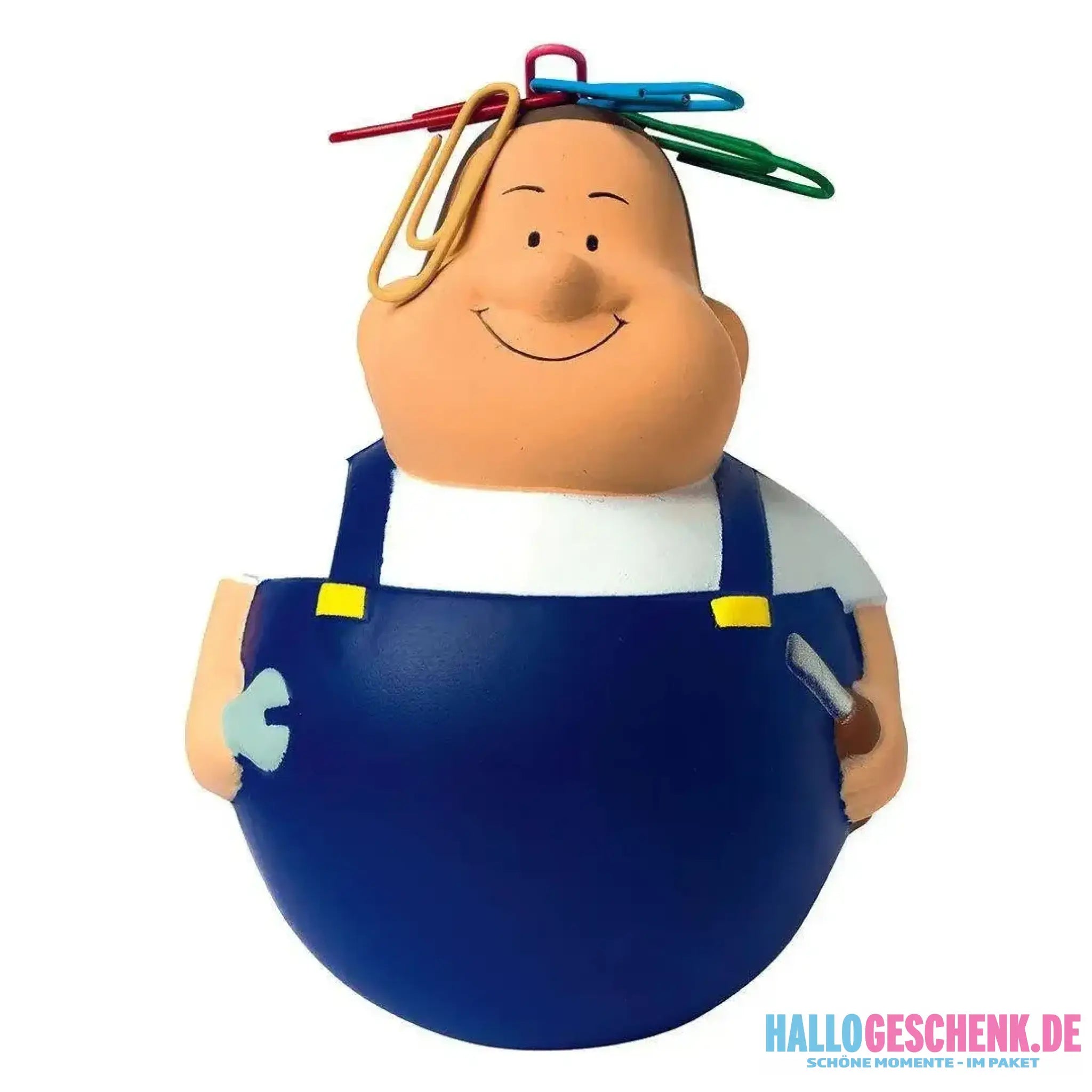 Wackel Schrauber Bert Anti-Stress-Quetsch-Figur mit Magnet
