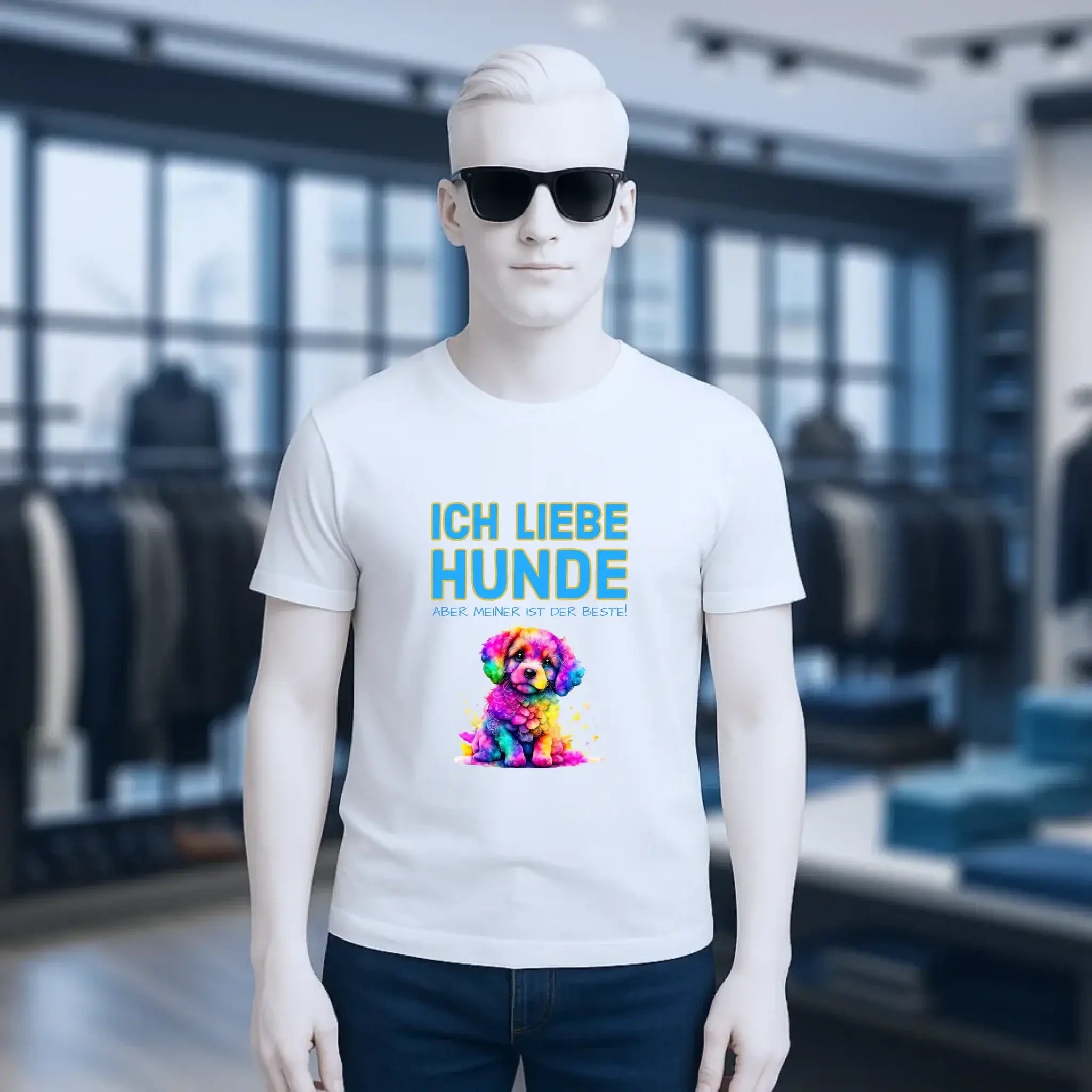 Wähle den Hund Motivauswahl - Unisex Premium T-Shirt XS-5XL aus Bio-Baumwolle für Damen & Herren