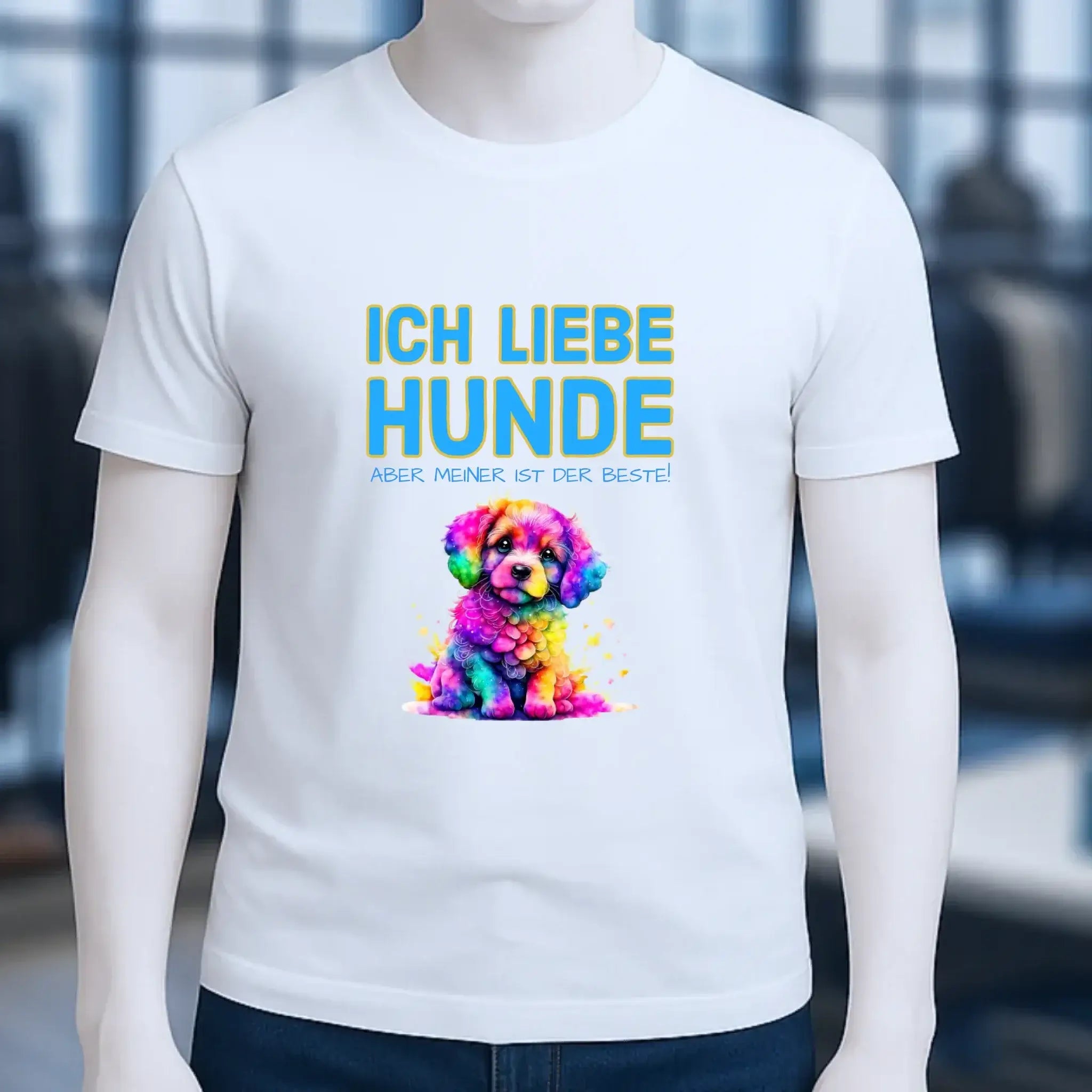 Wähle den Hund Motivauswahl - Unisex Premium T-Shirt XS-5XL aus Bio-Baumwolle für Damen & Herren