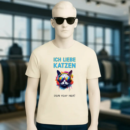 Wähle die Katze Motivauswahl - Unisex Premium T-Shirt XS-5XL aus Bio-Baumwolle für Damen & Herren