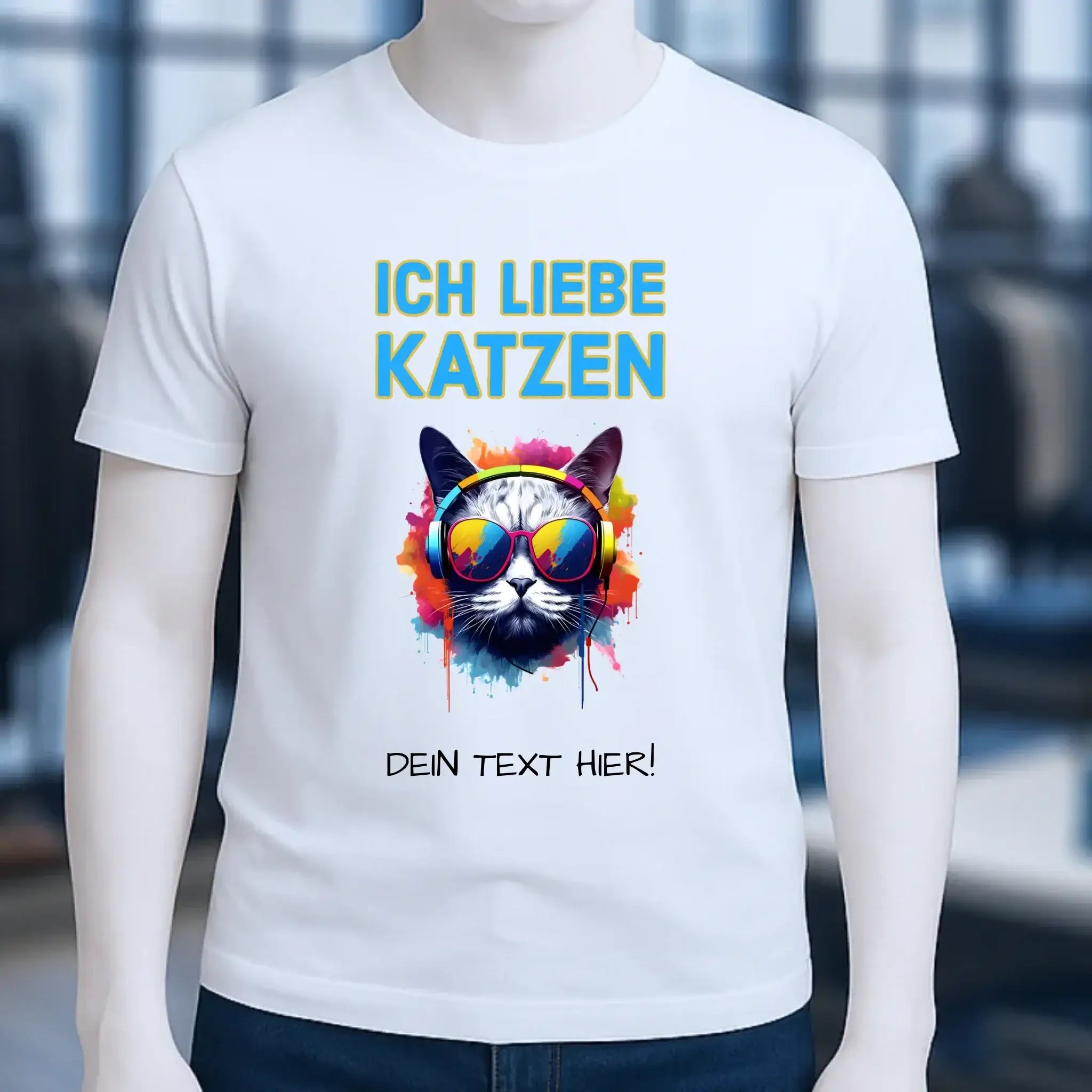 Wähle die Katze Motivauswahl - Unisex Premium T-Shirt XS-5XL aus Bio-Baumwolle für Damen & Herren