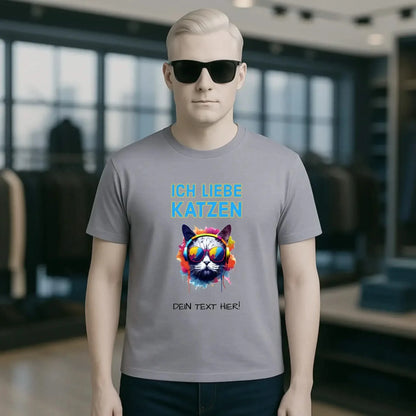Wähle die Katze Motivauswahl - Unisex Premium T-Shirt XS-5XL aus Bio-Baumwolle für Damen & Herren