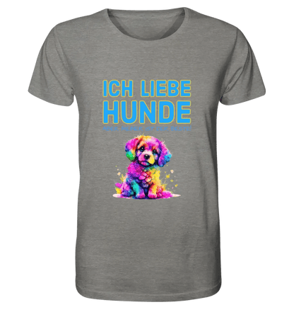 Wähle den Hund (Motivauswahl) - Unisex Premium T - Shirt XS - 5XL aus Bio - Baumwolle für Damen & Herren - HalloGeschenk.de #geschenkideen# #personalisiert# #geschenk#