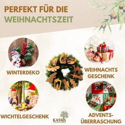 Weihnachtsdeko Baumschmuck Anhänger 10er Set - Weihnachtsdeko