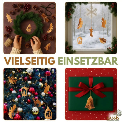 Weihnachtsdeko Baumschmuck Anhänger 10er Set - Weihnachtsdeko
