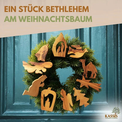 Weihnachtsdeko Baumschmuck Anhänger 10er Set - Weihnachtsdeko