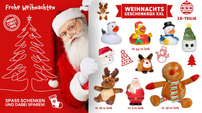 Weihnachtsgeschenkbox XXL (10-teilig) • Voller kleiner Highlights • Weihnachtsgeschenk - Weihnachtsgeschenke