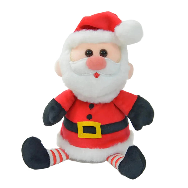 Weihnachtsmann ’Jingle’ der alles nachplappert • inkl. Batterien • 18x13x14cm • Labertiere