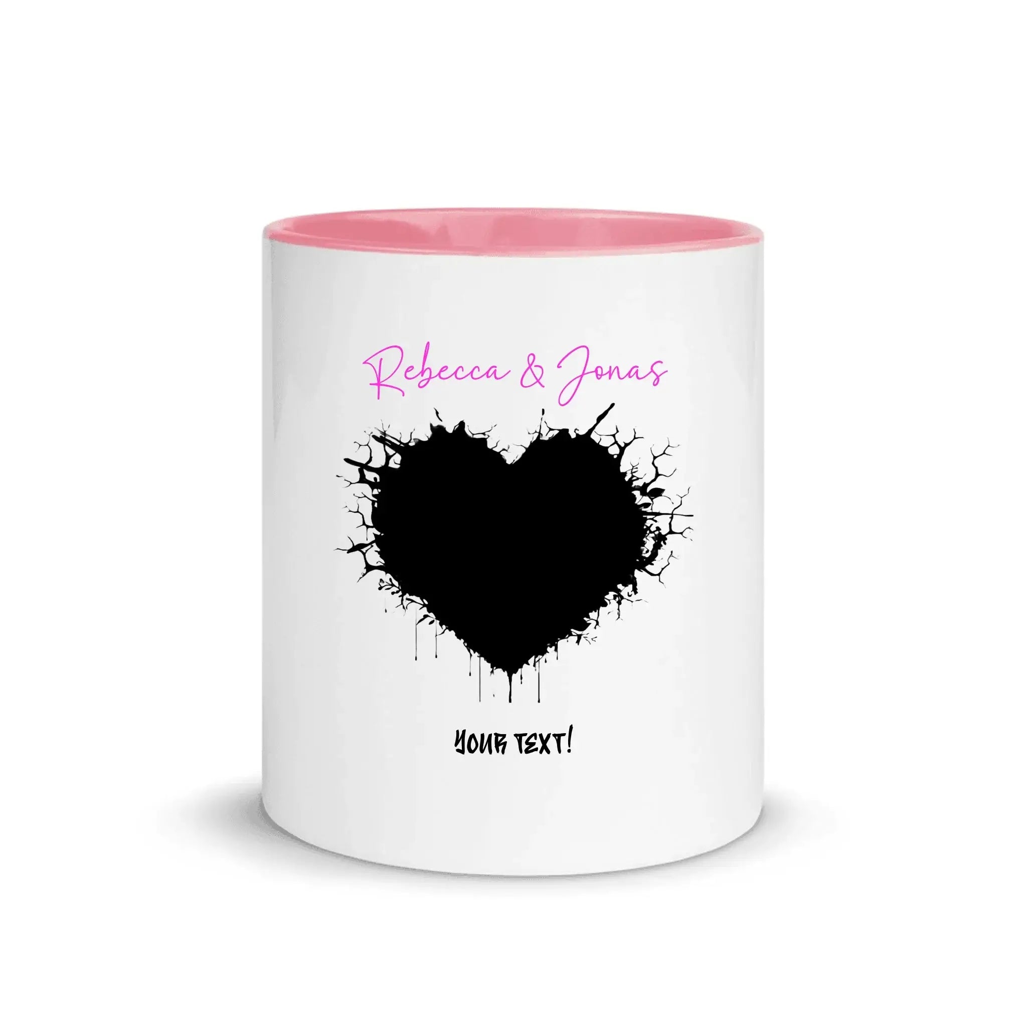 Wild Heart • Create Your Own Photo Design 8 – Personalized Unisex T-Shirt | Bella + Canvas 3001 - White Ceramic Mug