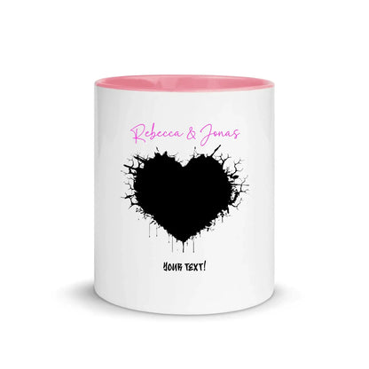 Wild Heart • Create Your Own Photo Design 8 – Personalized Unisex T-Shirt | Bella + Canvas 3001 - White Ceramic Mug