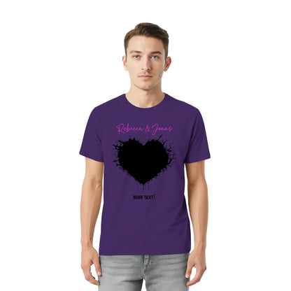 Wild Heart • Create Your Own Photo Design 8 – Personalized Unisex T-Shirt | Bella + Canvas 3001 - personalized T-Shirts