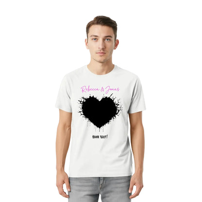 Wild Heart • Create Your Own Photo Design 8 – Personalized Unisex T-Shirt | Bella + Canvas 3001 - personalized T-Shirts
