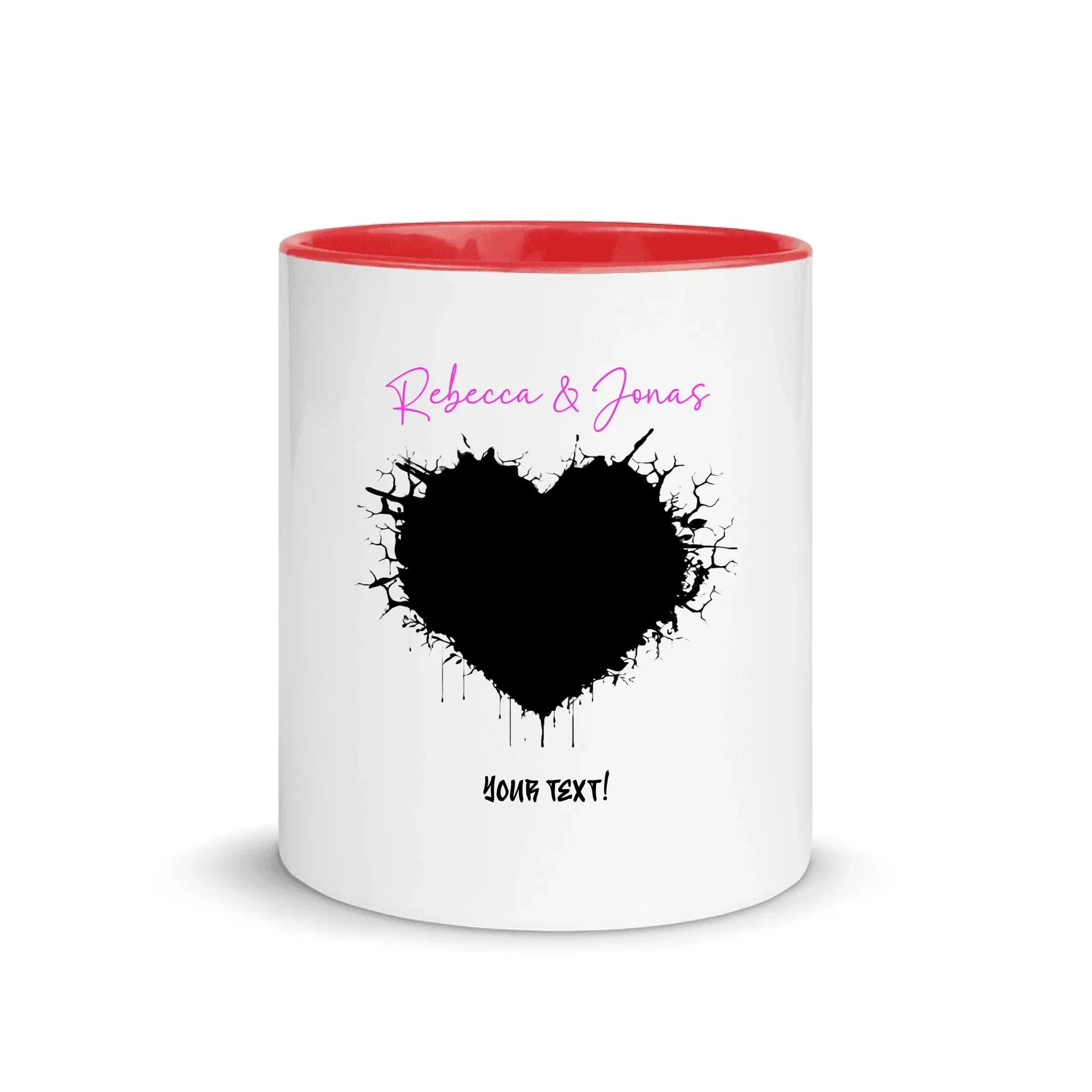 Wild Heart • Create Your Own Photo Design 8 – Personalized Unisex T-Shirt | Bella + Canvas 3001 - White Ceramic Mug