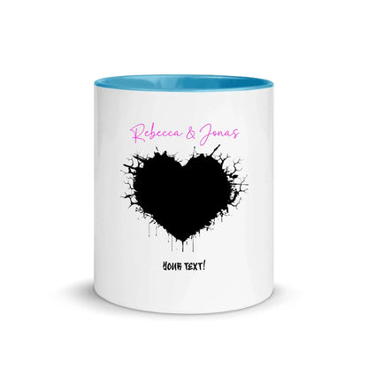 Wild Heart • Create Your Own Photo Design 8 – Personalized Unisex T-Shirt | Bella + Canvas 3001 - White Ceramic Mug