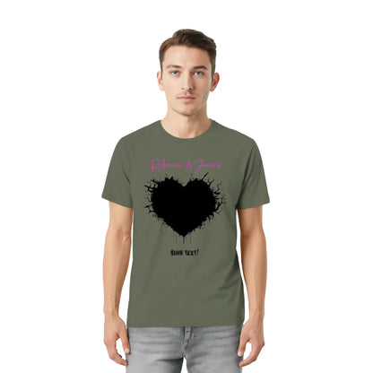 Wild Heart • Create Your Own Photo Design 8 – Personalized Unisex T-Shirt | Bella + Canvas 3001 - personalized T-Shirts
