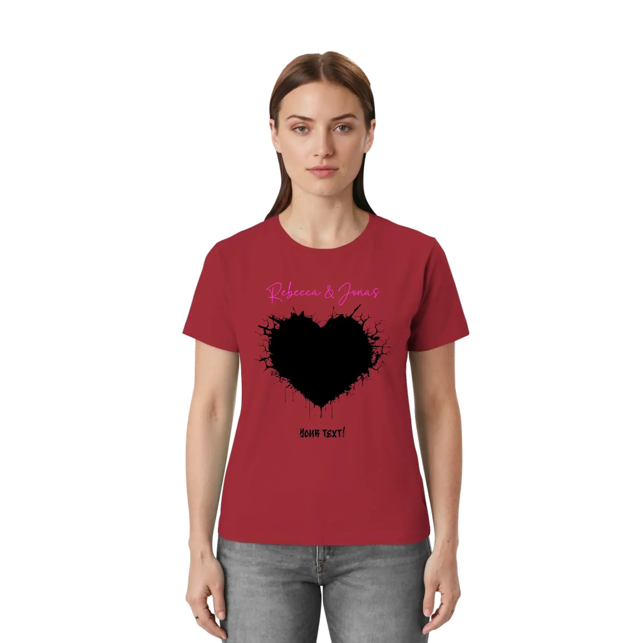 Wild Heart • Create Your Own Photo Design 8 – Personalized Unisex T-Shirt | Bella + Canvas 3001 - personalized T-Shirts