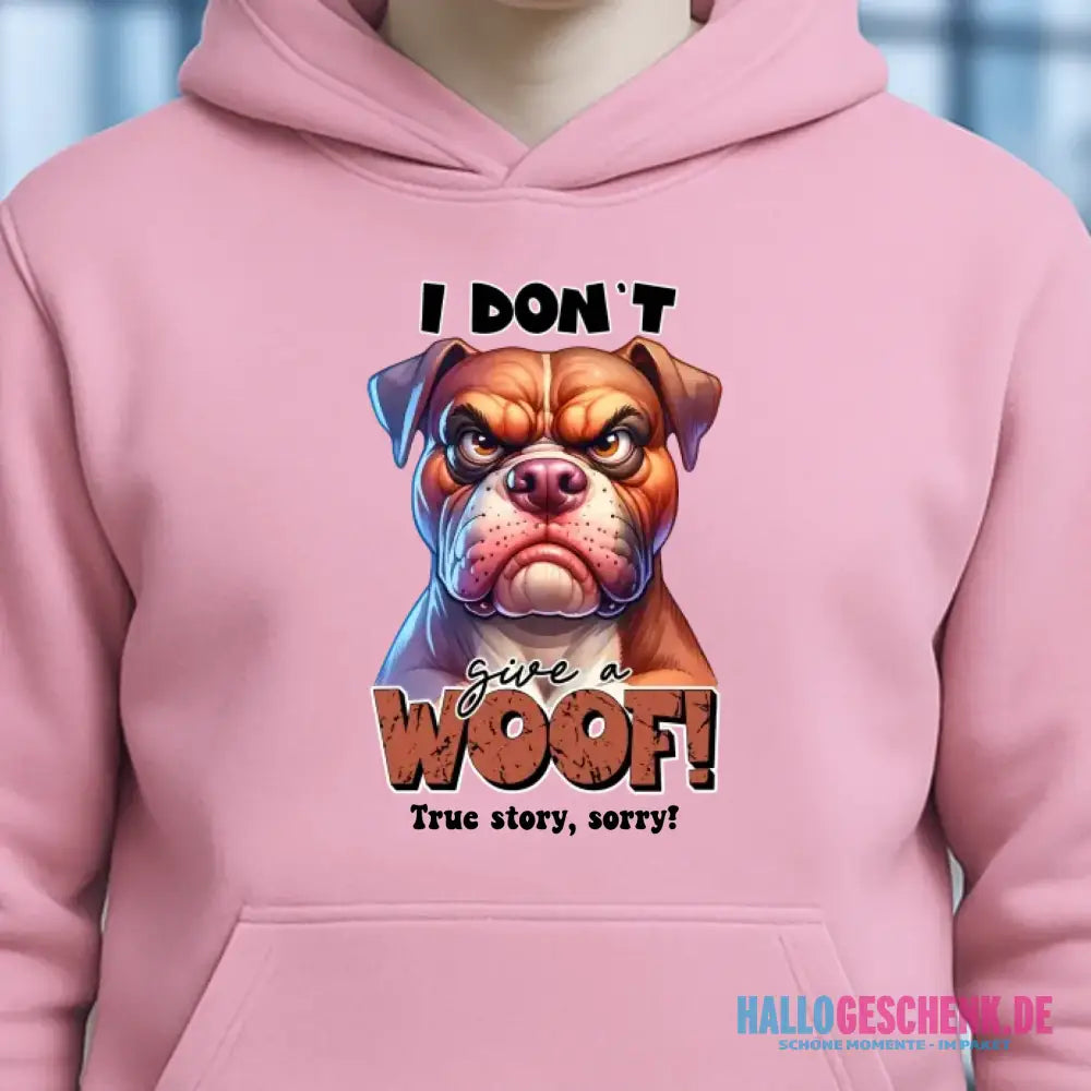 Woof! • Hund • Unisex Premium Hoodie XS-5XL aus Bio-Baumwolle für Damen & Herren • Exklusivdesign • personalisiert