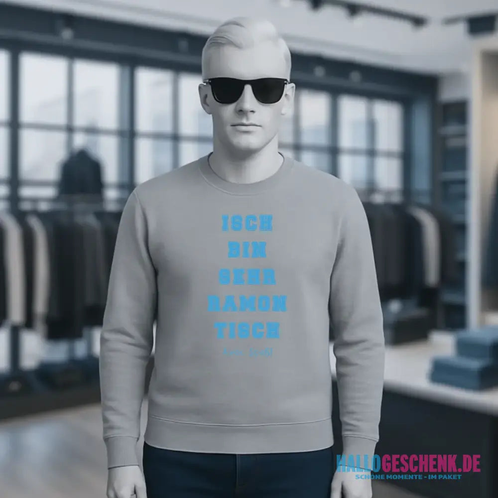 Wunschtext 2-teilig • Unisex Sweatshirt Bio-Baumwolle in 4 Farben XS-3XL • personalisiert